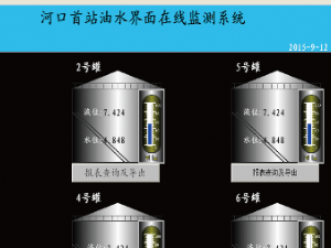 胜利油田储油罐液位和油水界面在线检测项目